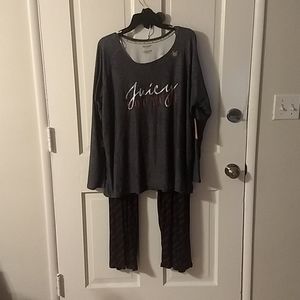 Juicy Couture  Pajamas 2X NWT